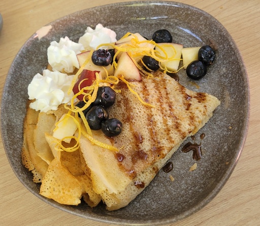 Panqueques o Waffles - Fruta